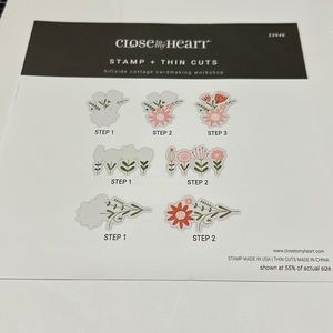 Close to My Heart Stamp & Thin Cut Set, Z3946 “Hillside Cottage”
